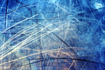 Abstract blue background with lines