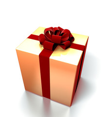 gift box isolated on white background