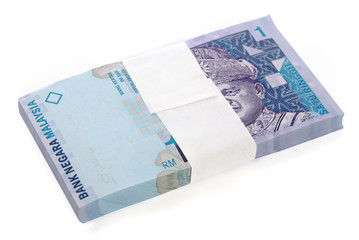 Stack of money (ringgit)