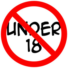 no under 18