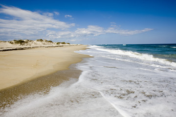 Sandy beach