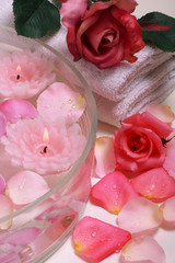 Spa aromatherapy rose