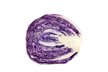 Fototapeta premium Sliced Red Cabbage