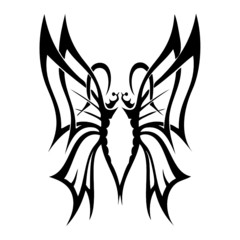 butterfly vector tatoo