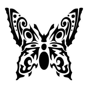 butterfly vector tatoo
