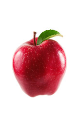 Obraz na płótnie Canvas Czerwone jabłko