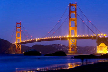 Fototapeta premium golden gate