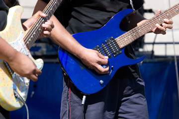 Guitar players