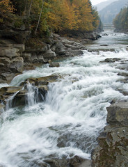 Fototapeta premium Mountain river