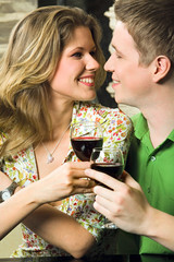 People in a restaurant