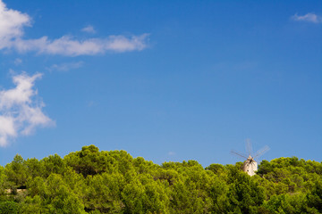 alte windmühle auf Ibiza