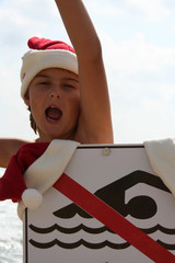 Obraz premium gute Laune, trotz Badeverbot