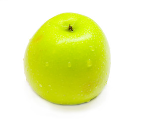 Fresh Green Apple isoaled on white background
