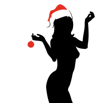 Sexy Christmas woman