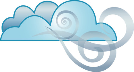 Nuage et vent 