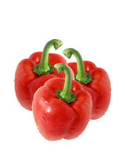 3 wet peppers