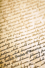 Declaration of Independence background