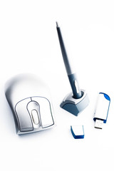 Computer mouse, graph pen and pendrive