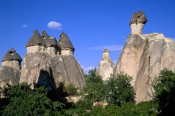 Foto op Plexiglas Fairy chimneys of Cappadocia © pioregur