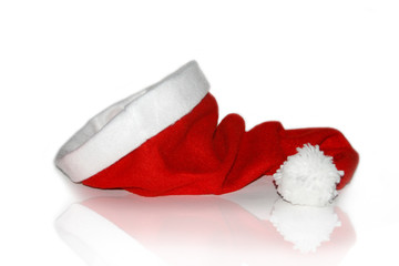 Weihnachtsmütze mit Spiegelung