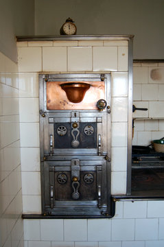 Antique kitchen oven
