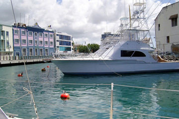 Wharf Road in Bridgetown