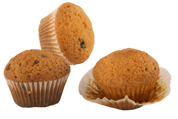 three muffins