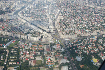 Bucharest, aerial view © Felix