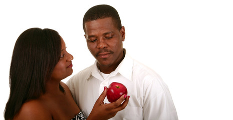 Eve Offering Apple To Adam - 4795492
