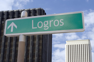 Fototapeta premium Logros Adelante
