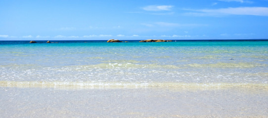 Idyllic Coastal Scene