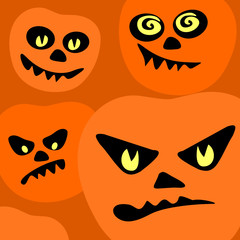 Pumpkins background
