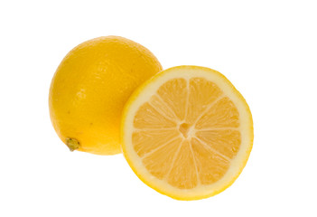 fresh yellow lemon