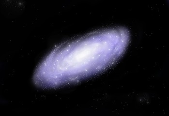 spiral galaxy © Witold Krasowski