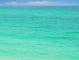 Beautiful Ocean with Cloudscape on Horizon