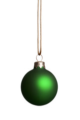 Hanging Green Christmas Ornament