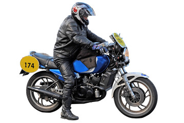Obraz na płótnie Canvas motocyklistów
