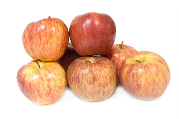 red apples