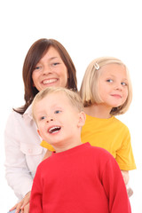 mother with children