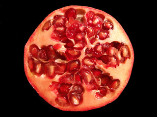 Granatapfel, freigestellt
