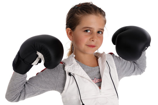 Jeune boxeuse
