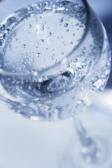 glass with water