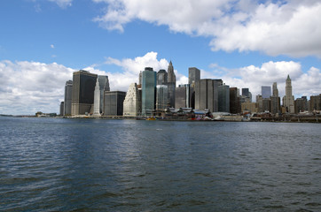 Naklejka premium South Side of Manhattan