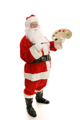 Artist Santa Full View
