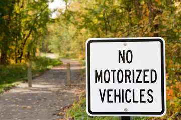 No Motorized Vehicles