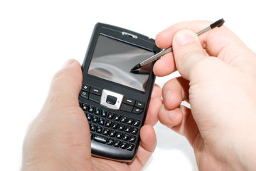 Communicator in hand