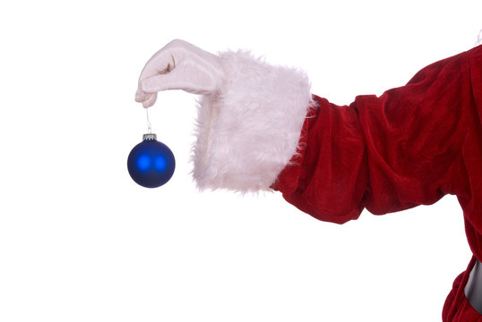 Santa Claus with ornament