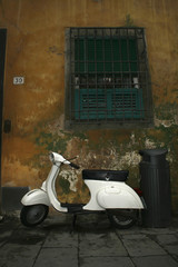 Scooter on the street