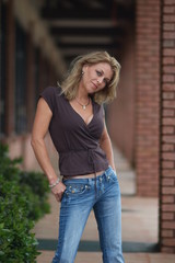 Beautiful female model