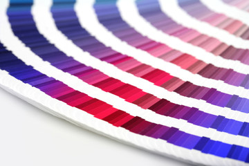 Color guide to match colors for printing